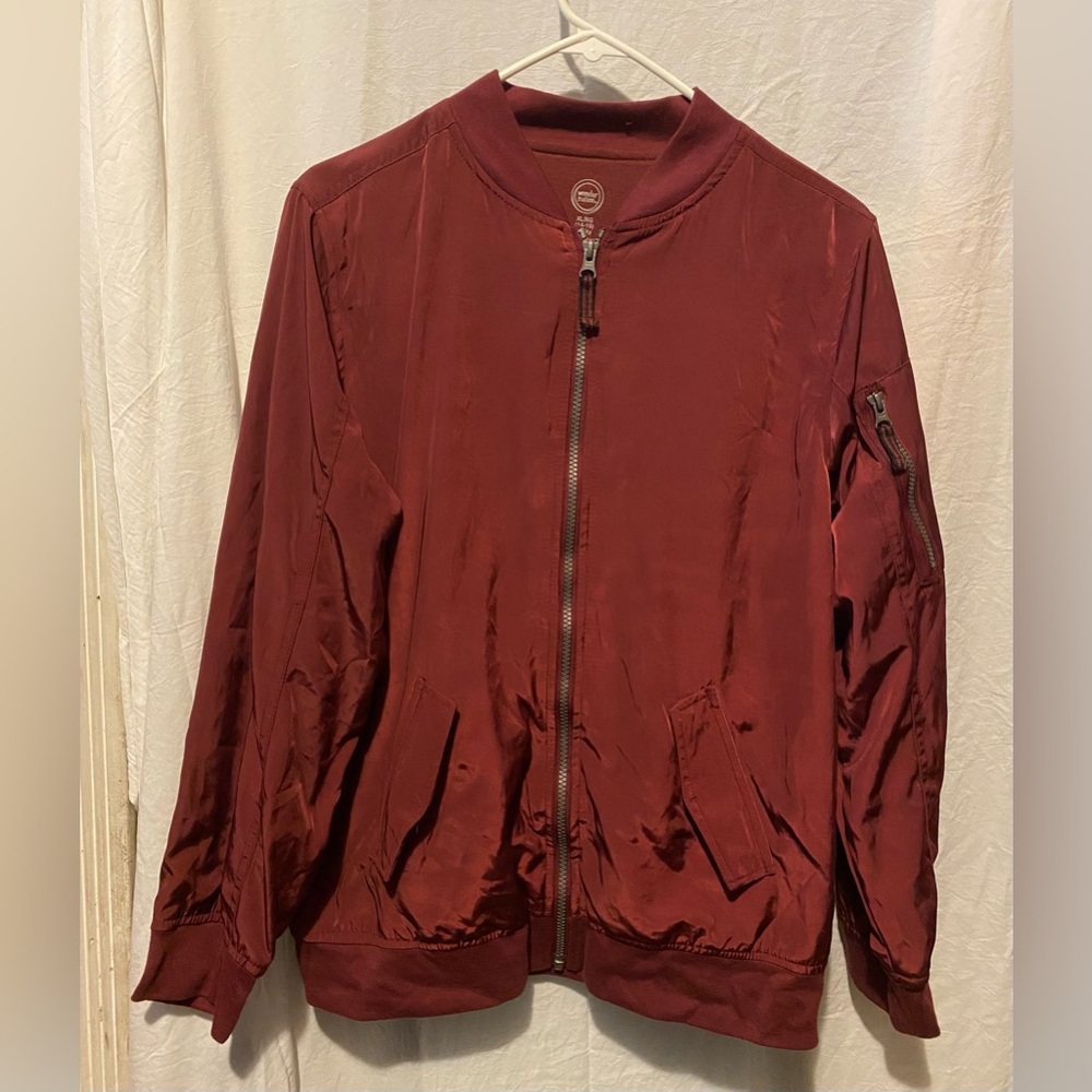 NWOT unisex bomber coat